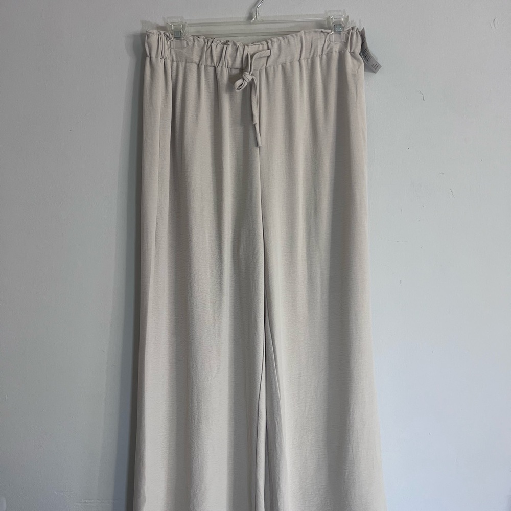 Cupshe Cream Wide Leg Jumpsuit